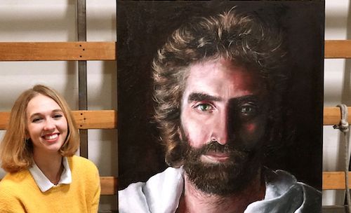 Akiane Kramarik's portrait of Jesus
