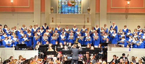 Park Cities Baptist Church choir
