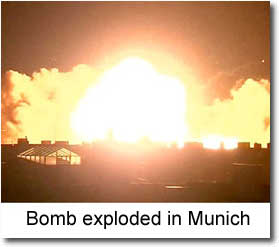 Bomb explodes in Munich