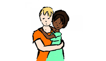 interracial couple