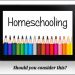 Should we homeschool?