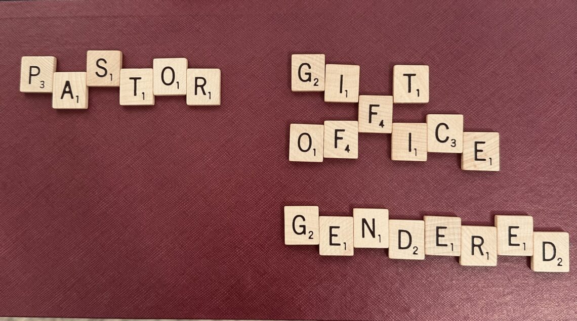 Pastor (Scrabble tiles)
